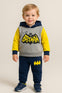 Batman Design Baby Hoodie & Trouser Set - Soft Fleece Stuff, Machine Washable - Perfect for Winter, Perfect for Outdoor TS6419A